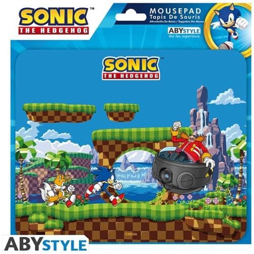 ABYstyle Sonic the Hedgehog Muismat-Sonic / Tails / Robotnik (Diversen) Nieuw