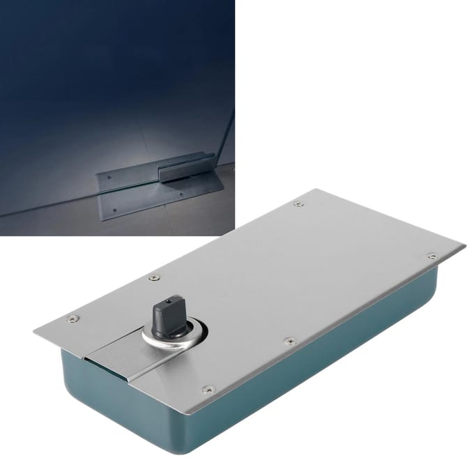 Glazen Deur Scharnier Sluitveer Staal Vloerveer Universele Hydraulische Buffer Grondscharnier