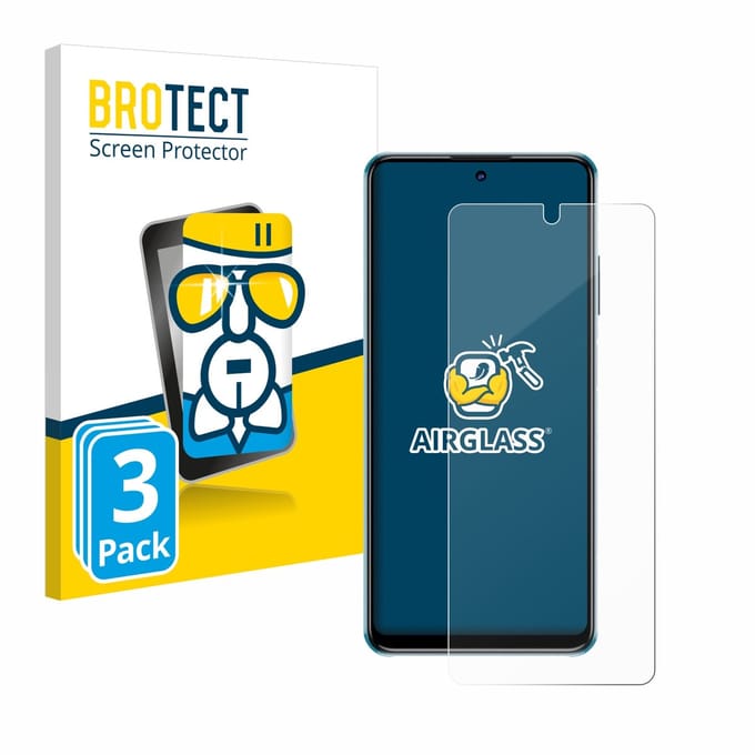 Screenprotector 3 Stuks voor ZTE Blade V30 Beschermglas transparant