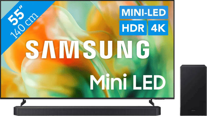 Samsung Mini-led 55" M83H (2026) + Samsung HW-Q600F (2025)