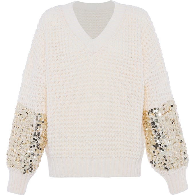 Faina Jumper Dames wolwit