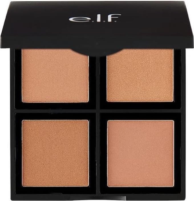 e.l.f. Bronzer Palette - Bronze Beauty - For Sun-kissed Glow - Vegan