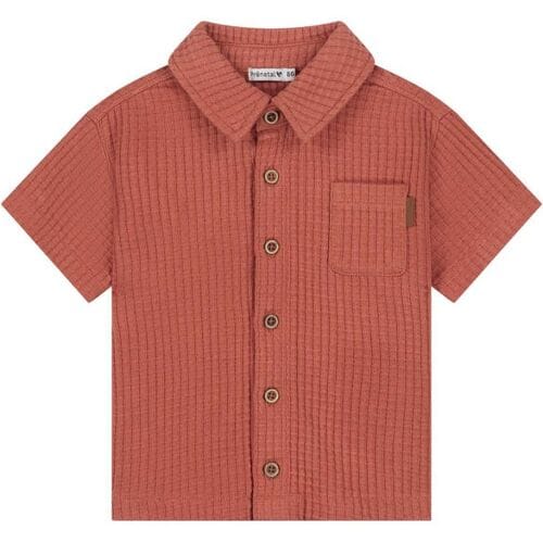 Prénatal baby blouse Solid Red 56 heren