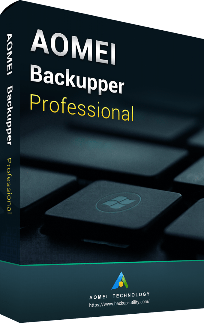 AOMEI Backupper Professional Zonder levenslange upgrades