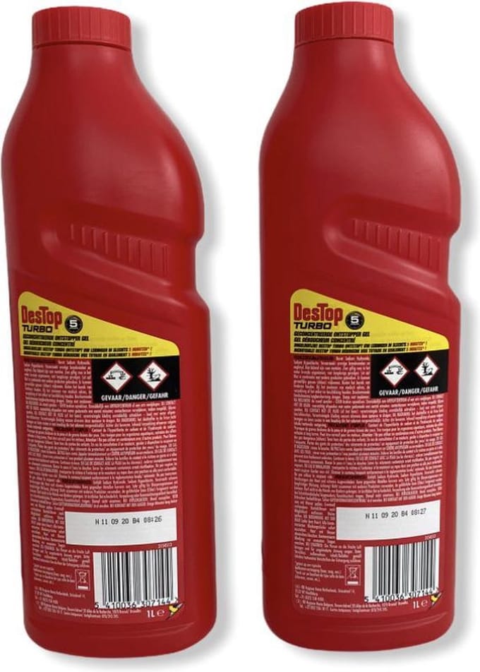 Destop Turbo - Ontstopper - 2 x 1l