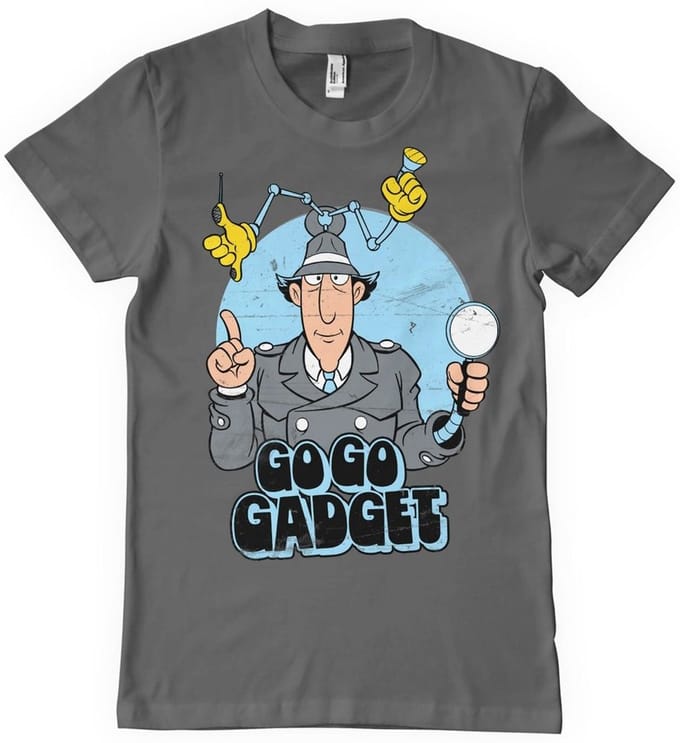 Inspector Gadget T-shirt Go Go Gadget T-shirt CPLG-1-IG002-H68-14
