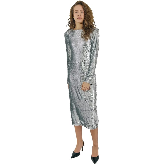 Dames midi-jurk Norr Emma