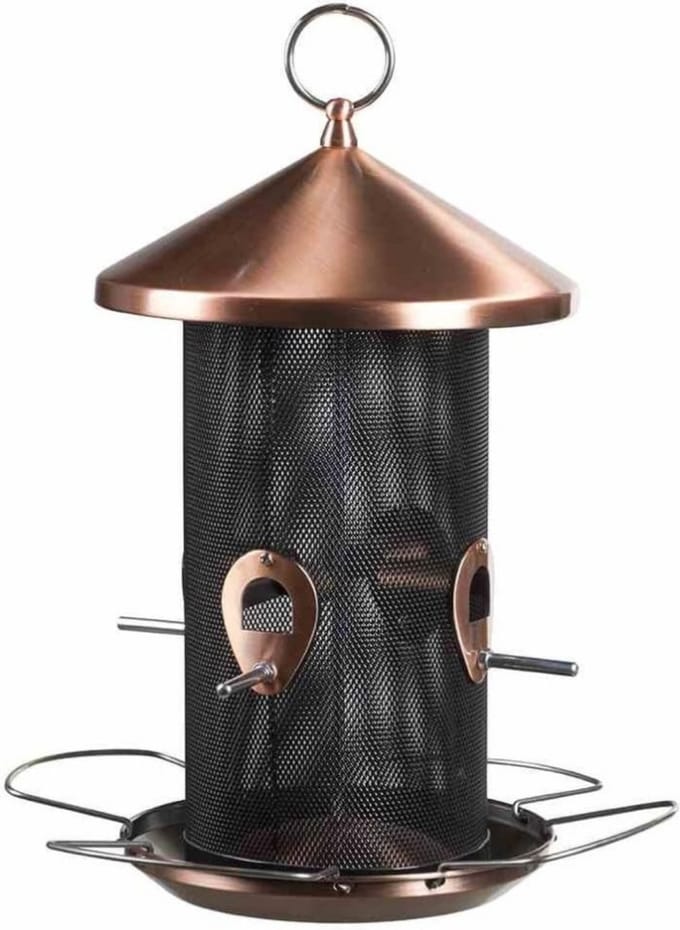 Muntel® Voedersilo - Vogelvoederstation - Tuinvogels - Toren - 31 x 20 x 20 cm