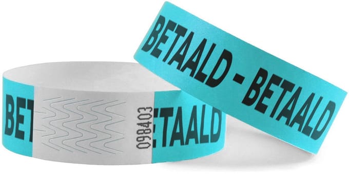CombiCraft Betaald Tyrex Polsbandjes - per 100 stuks
