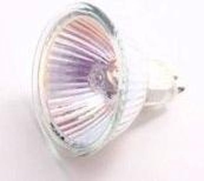 Halogeen lamp rond 50mm.-20 Watt. OP=OP