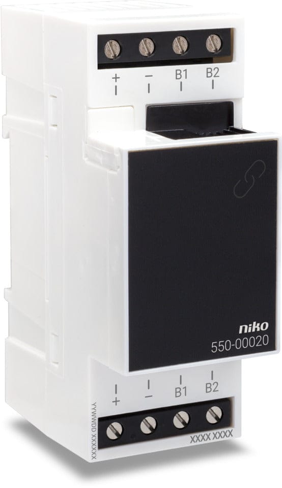 Niko-Servodan Rail coupler for niko home control