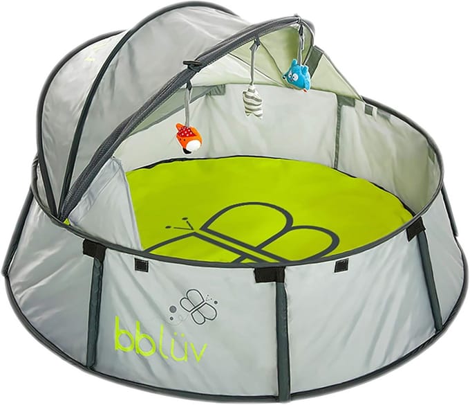 Veilig 2-in-1 Reisbed en Speeltent voor Baby's en Peuters