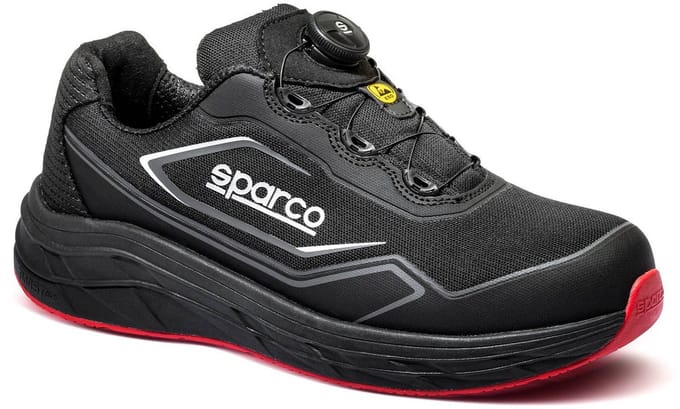 Sparco Werkschoenen S1PS - Teamwork Rotor - Zwart — 47