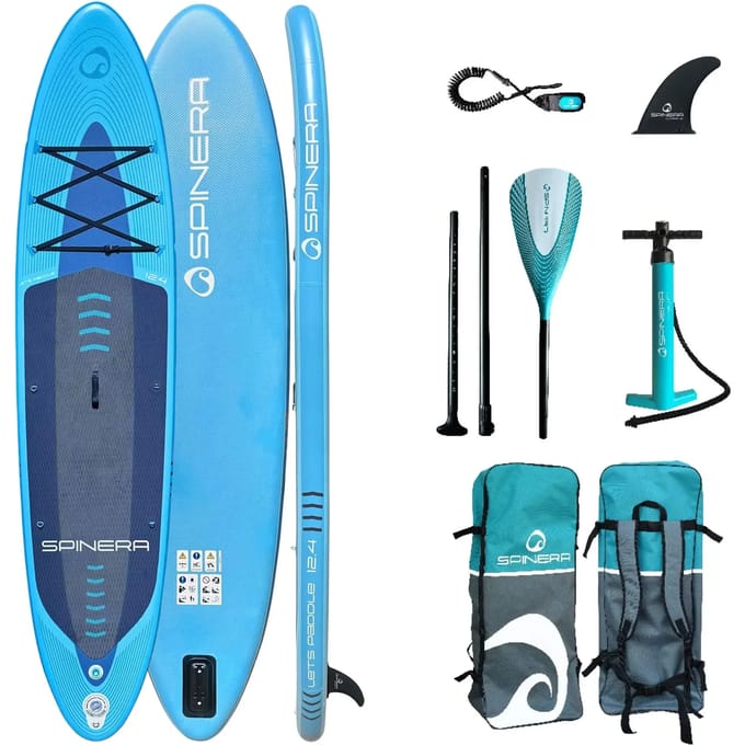 Staande peddelplank Spinera Lets Paddle 12.4