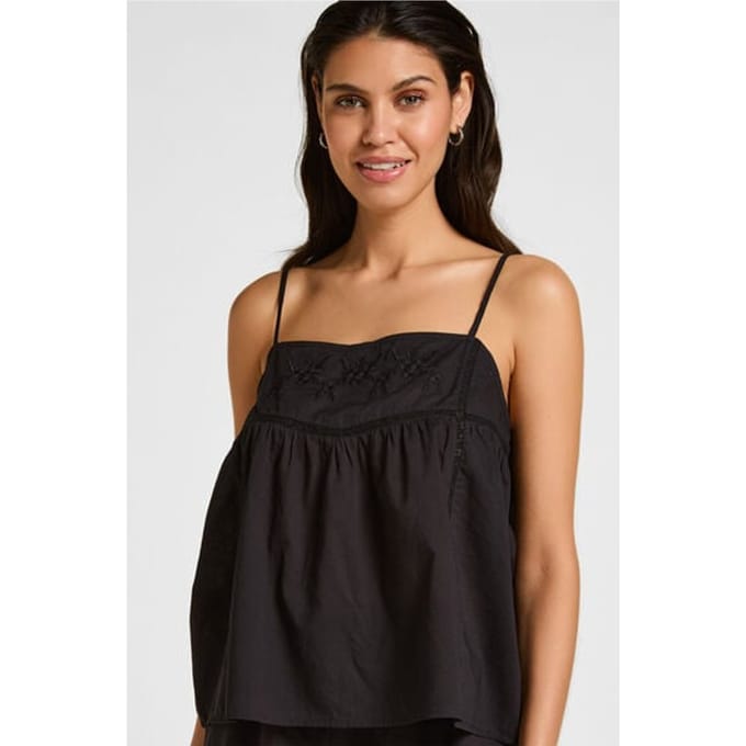 Hunkemöller Pyjama Cami Zwart