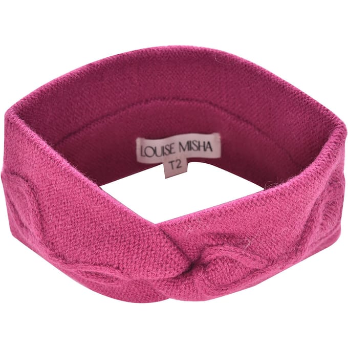 Louise Misha Headband Sidony Raspberry Taglia: 3-6M | Accessori Outlet | kids | Rosa