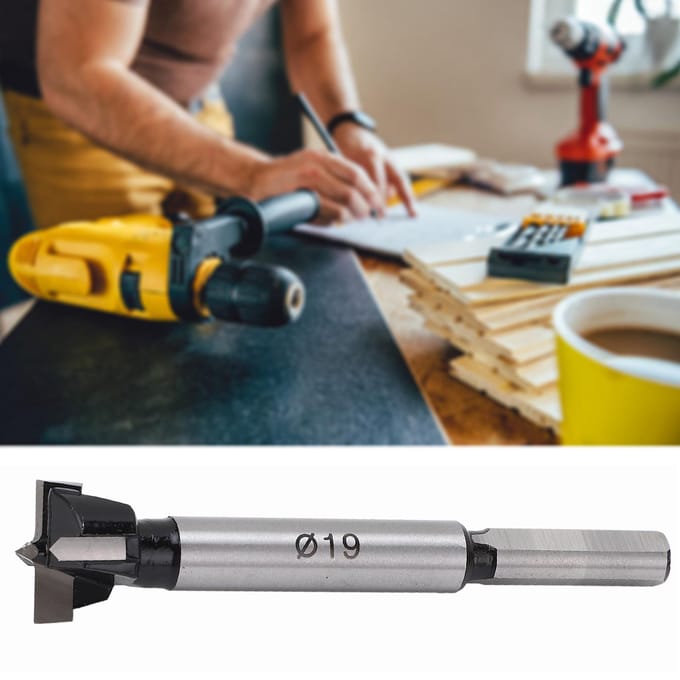 Foret de perçage pour le travail du bois 19 mm Scie cloche acier pour bois pierre