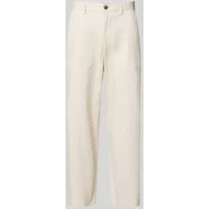 loose fit wijde broek van katoenmix model '220'