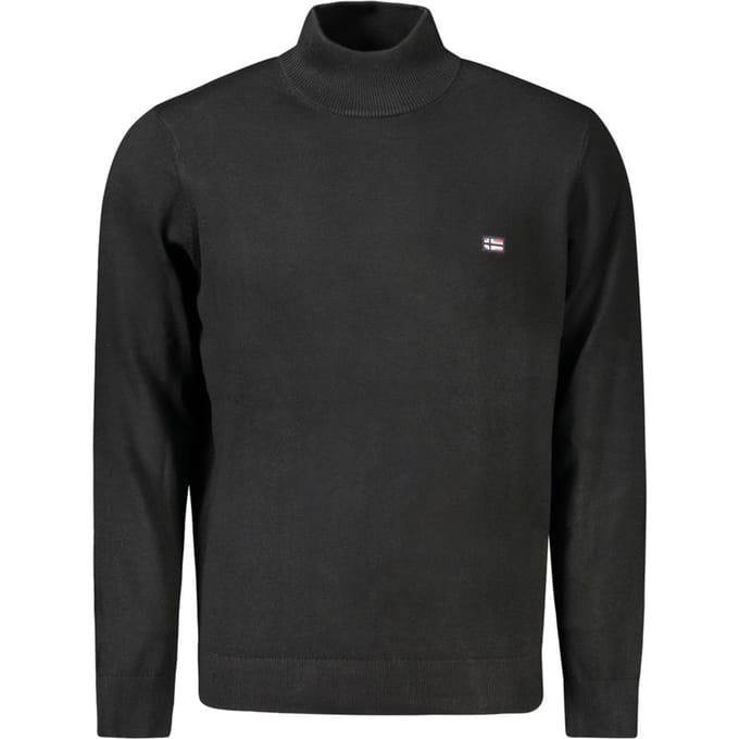 Hoge Hals Gebreide Pullover Trui