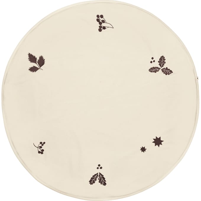 Ferm Living - Eiken kerstboom deken - beige