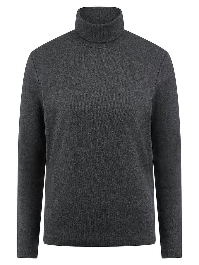 Colshirt Van Peter Hahn grijs