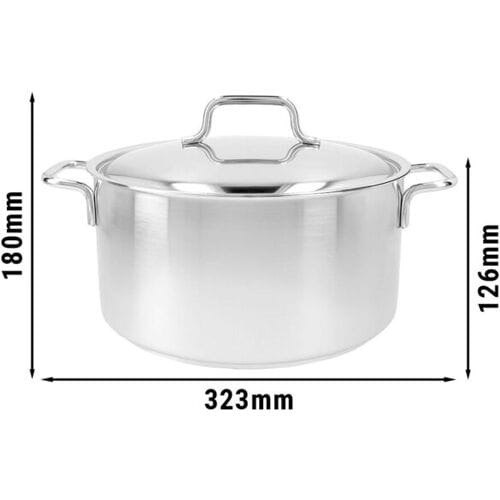DEMEYERE APOLLO 7 - Kookpan met deksel - Ø 240mm - RVS