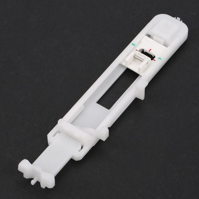 Knoopsgatvoet met 1-staps knoopsgatfunctie Naaimachine Accessoires gray