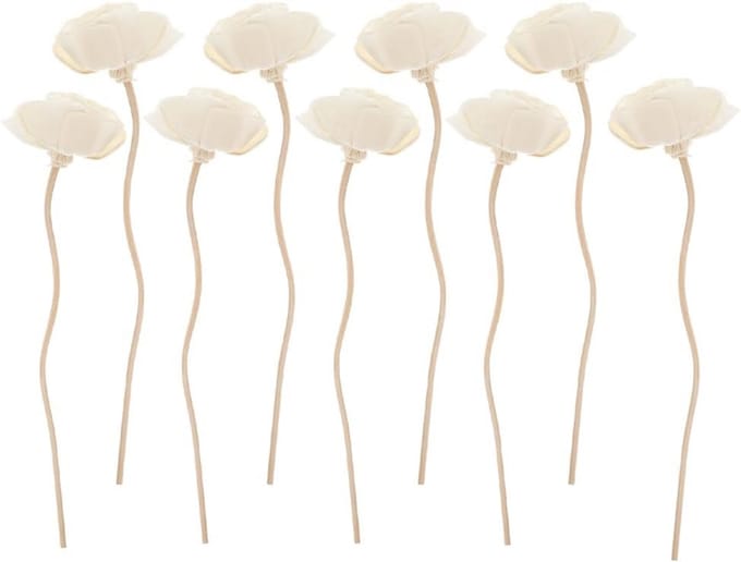9 Stuks Vuurloze Rotan Diffuser Stokjes voor Geuroliën