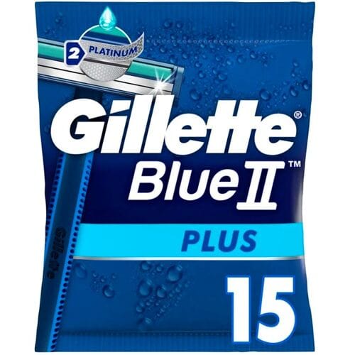 Gillette Blue 2 Plus Disposable Razors 15 st