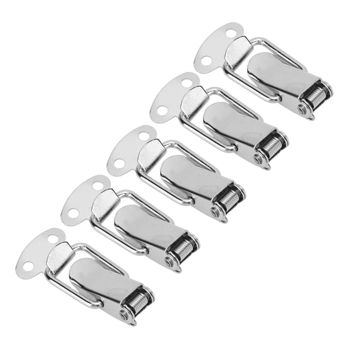 20 Sets Sluiting 43x21MM Kleine IJzeren Doos Eendenbekgesp Veergesp Decoratieve Accessoires white