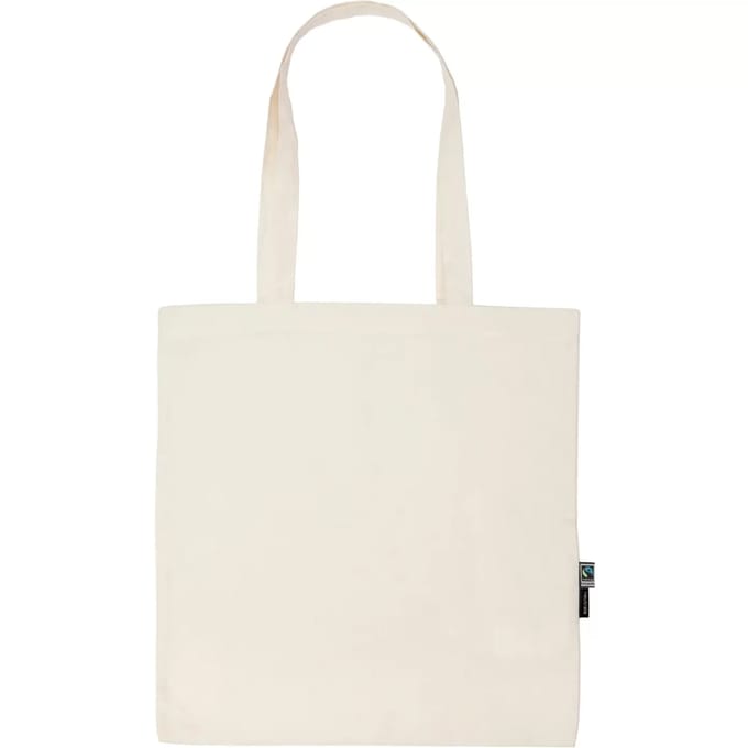 Neutral Shopping Bag With Long Handles NE90014 - NATURE - 38 x 42 cm