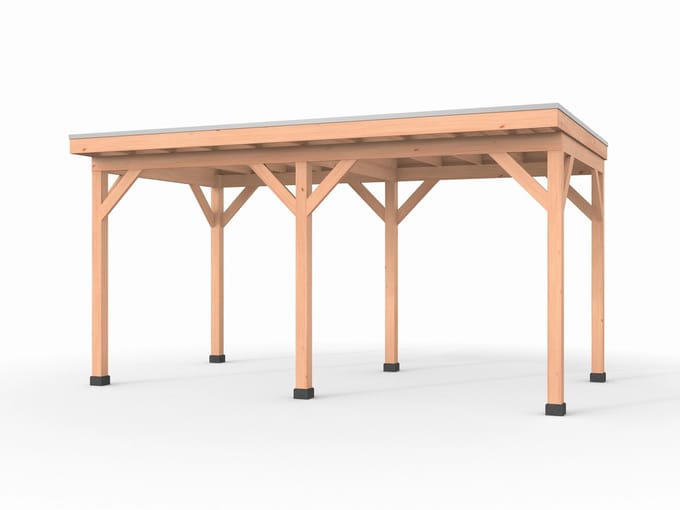 Douglas overkapping, 500 x 250, Westwood Comfort Plus