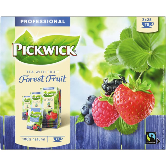 Thee Pickwick Fair Trade forest fruit 25x1.5gr