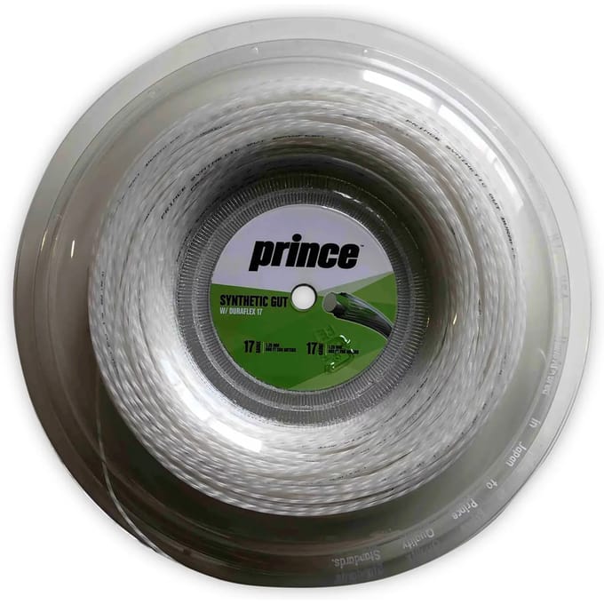 Prince Synthetic Gut  Duraflex -1.25mm-wit