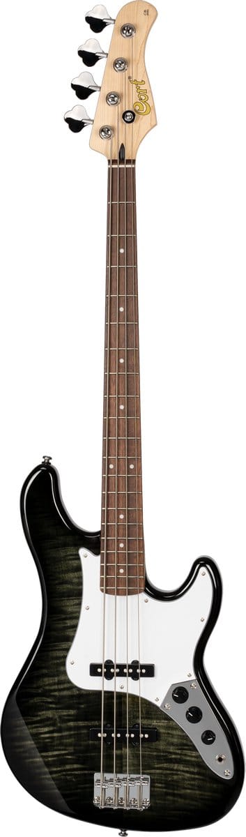 CORT COGB24JJTB – Elektrische basgitaar – GB24JJ – Trans Black