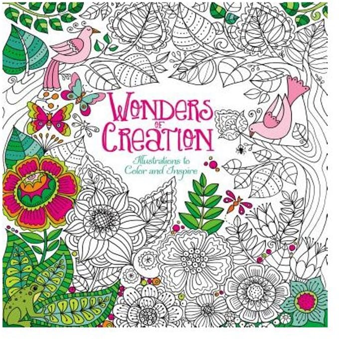 Wonders Of Creation Coloring Book