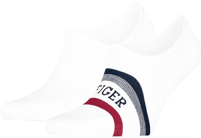 Tommy Hilfiger Sokken Heren Wit Met Printje Lente