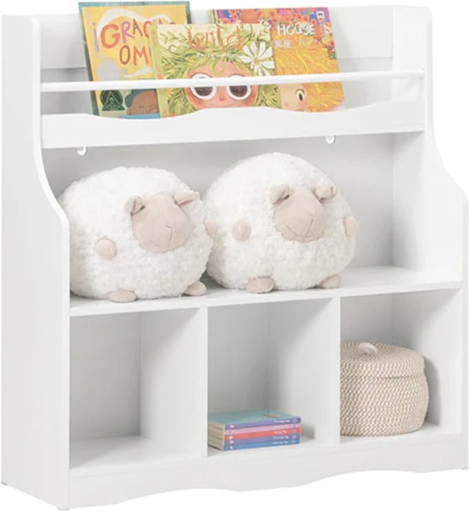 Simpletrade - Boekenkast - Kinderkamer - 90x95x30cm - Wit
