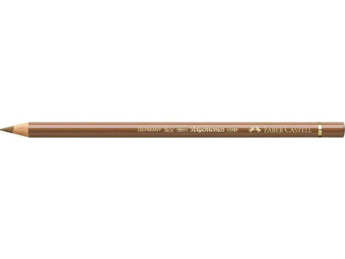 Kleurpotlood Faber Castell Polychromos 180 amber doos met 6 stuks