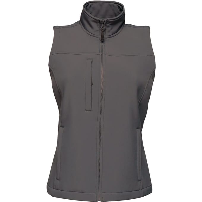 Regatta - Dames Flux Softshell Bodywarmer (Waterafstotend & Windbestendig) (Grijs)