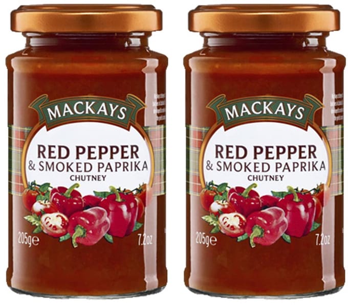 Mackays - Red Pepper & Smoked Paprika Chutney - 2x 205g