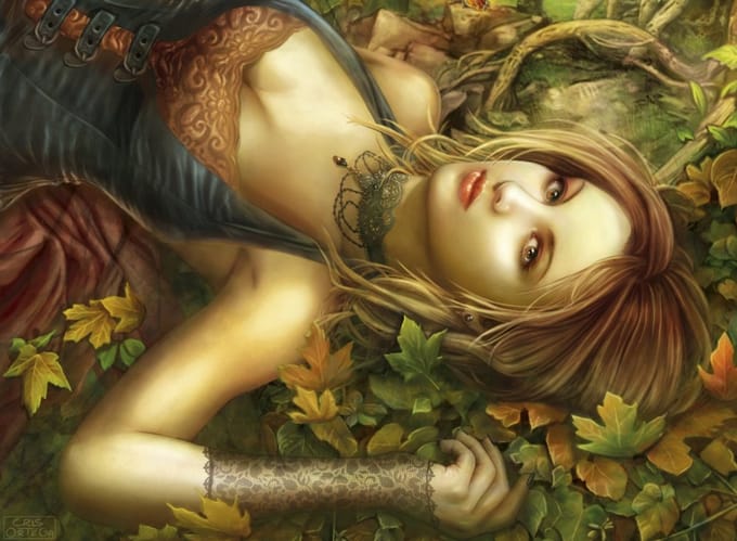 Grafika puzzel Mantle of Leaves - 2000 stukjes legpuzzel.