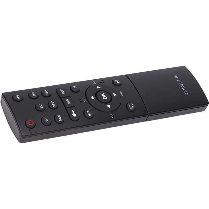 Télécommande TV LED Facile à Utiliser Remplacement de Télécommande pour Toshiba 32L221U 43L621U black