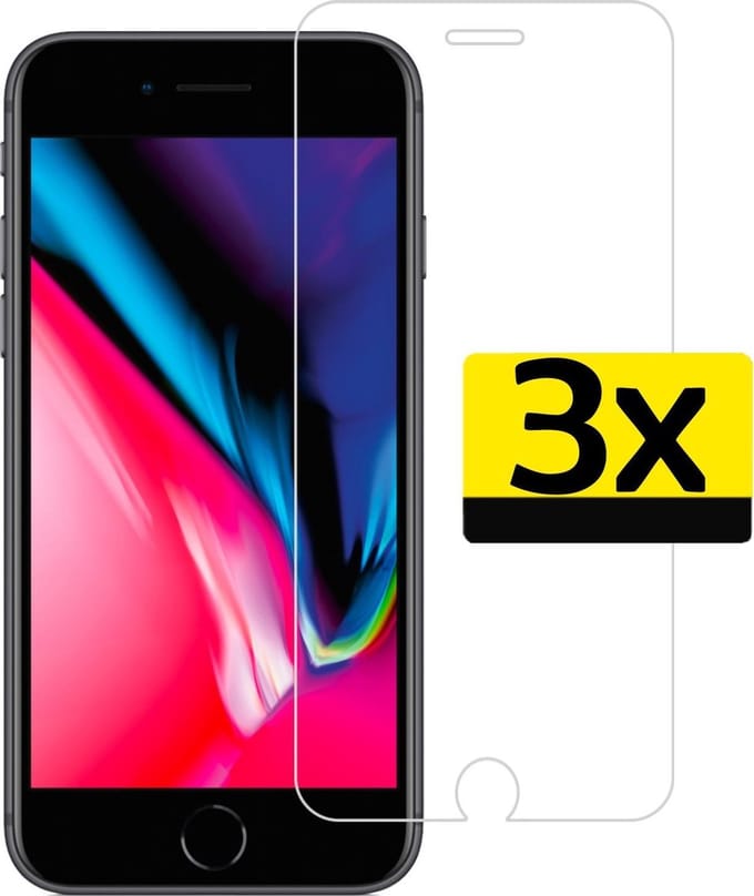 Screenprotector Geschikt voor iPhone 6/6s Screenprotector Beschermglas Gehard Glas - Screenprotector Geschikt voor iPhone 6/6s Screenprotector Glas - 3 Stuks