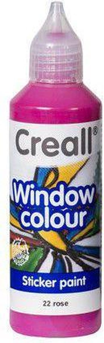 Raamverf - 22 rose - Creall Windowcolor - 80ml