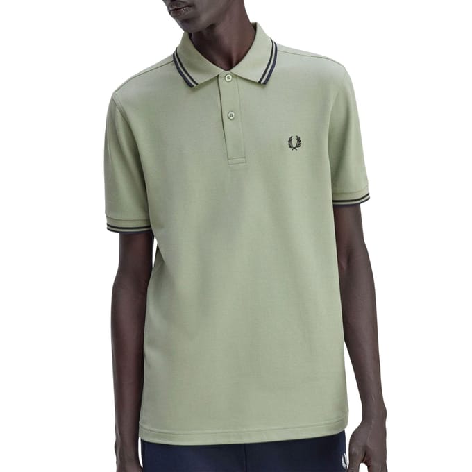 Fred Perry poloshirt korte mouw groen