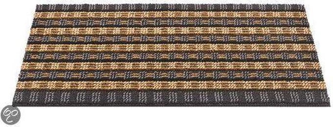 Hamat Deurmat Quadro Scrape grijs 40x60cm