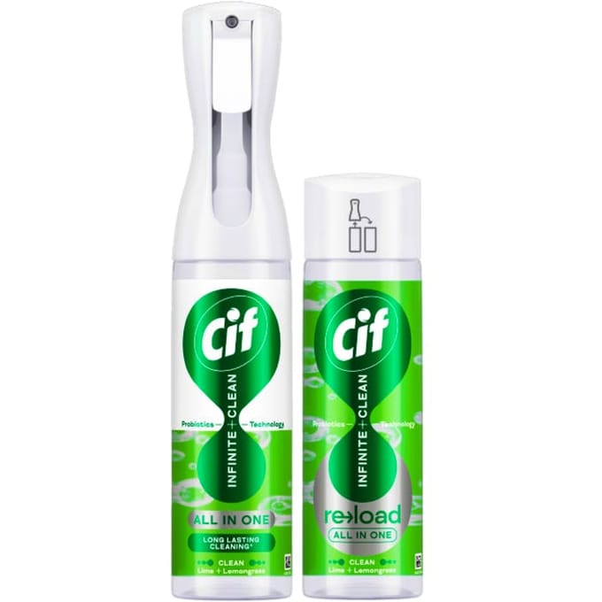 Cif Anti-Bac Lemon &amp; Aloe Vera Spray 280 ml