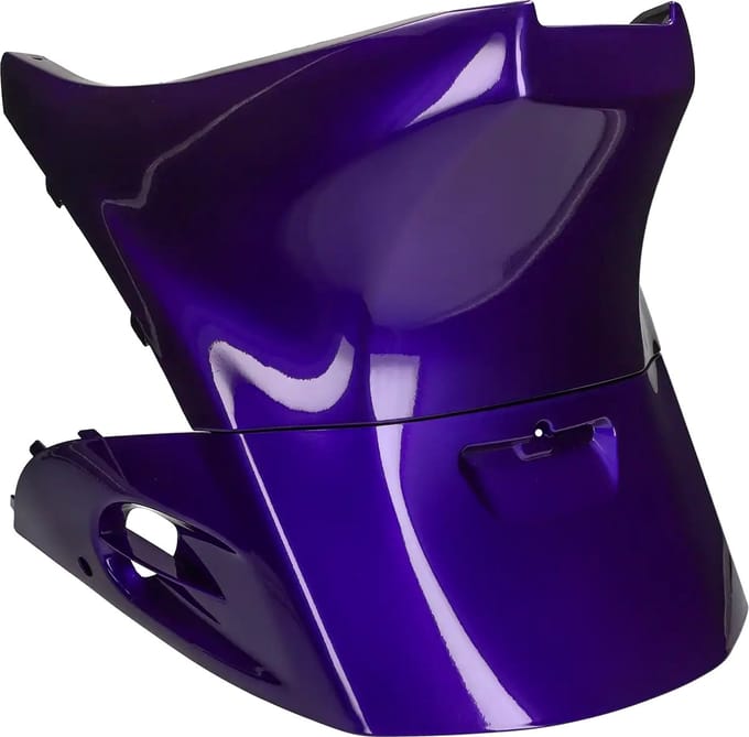 Motorscherm kappenset Piaggio Zip SP Custom candy paars