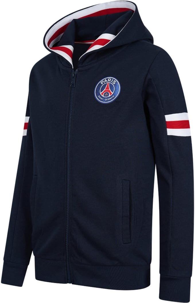 PSG logo vest voor kinderen - maat 116 - blauw - Paris Saint-Germain